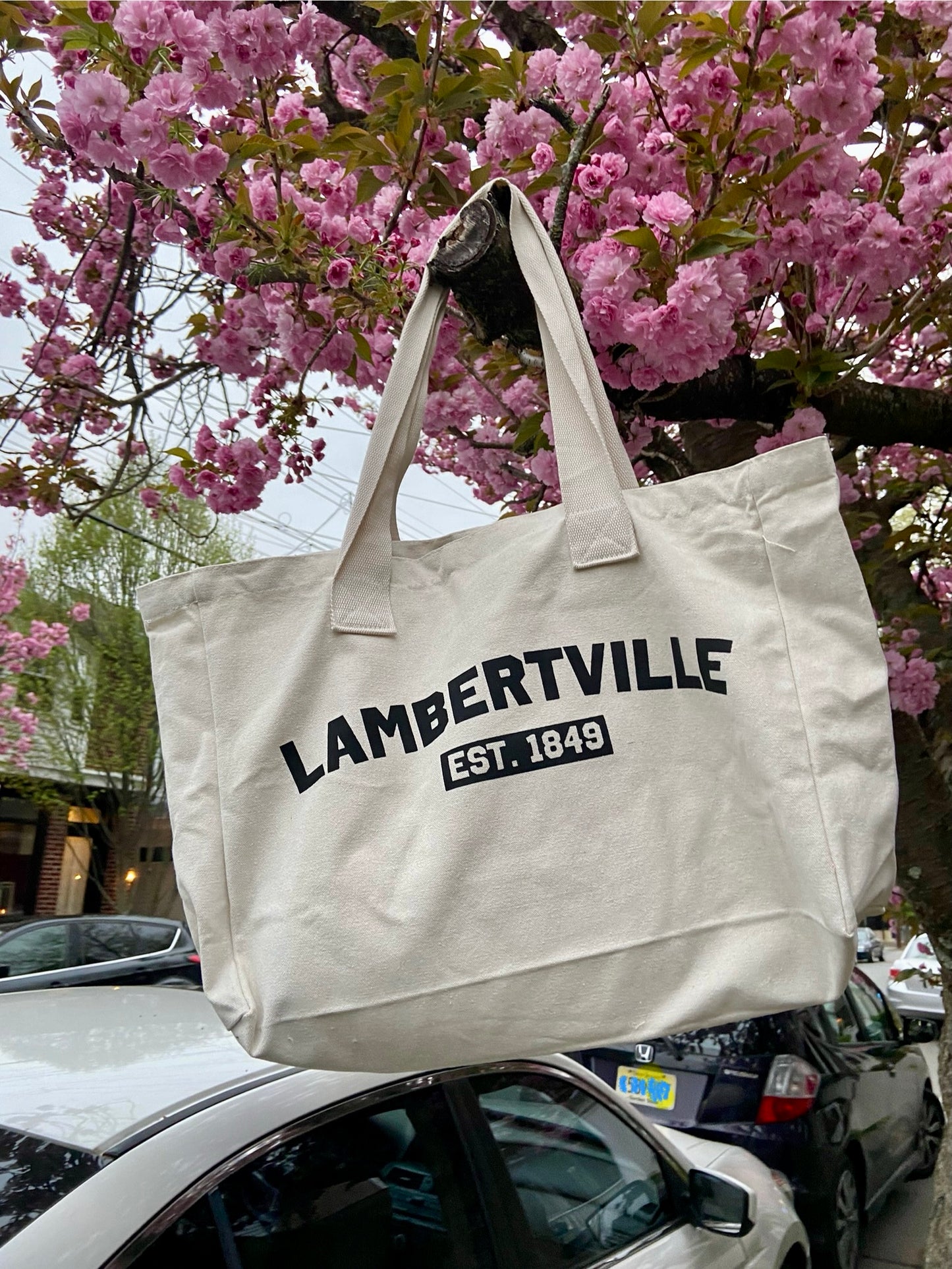 Lambertville Est. 1849 Tote (Wide)